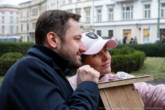 Miszalski, walentynki, budki, lęgowe, Domański, MPO, zdjęcia, po krakosku