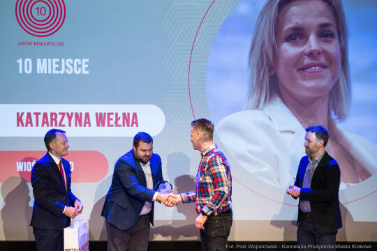 Gala, Manggha, sportowcy, Sęk, Małopolska, nagrody, asy, plebiscyt, wręczenie