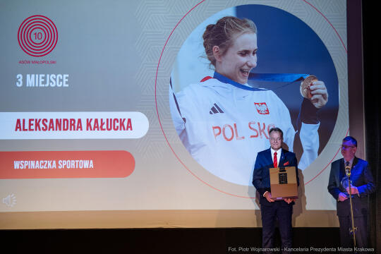 Gala, Manggha, sportowcy, Sęk, Małopolska, nagrody, asy, plebiscyt, wręczenie