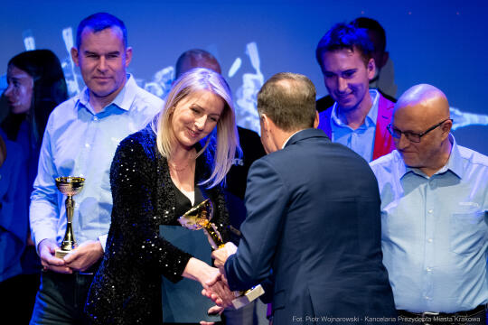 Gala, Manggha, sportowcy, Sęk, Małopolska, nagrody, asy, plebiscyt, wręczenie