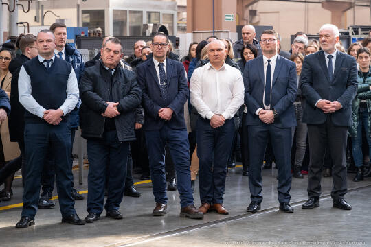 Miszalski, MPK, zdjęcia, Kosek, jubileusz, 150 lat, uroczystość, tort