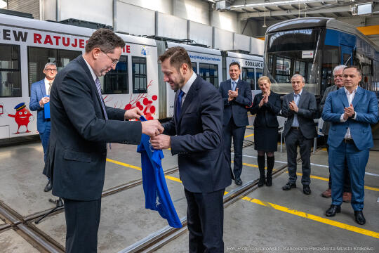 Miszalski, MPK, zdjęcia, Kosek, jubileusz, 150 lat, uroczystość, tort