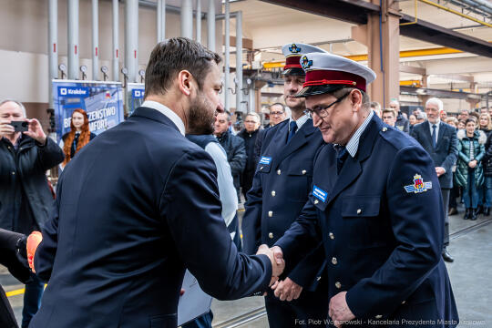 Miszalski, MPK, zdjęcia, Kosek, jubileusz, 150 lat, uroczystość, tort
