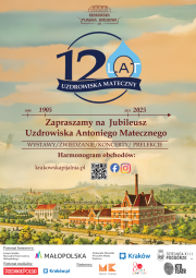 Logo: 120 Jubileusz Uzdrowiska Antoniego Matecznego