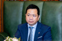 Miszalski, spotkanie ambasador, Wietnam, Ha Hoang Hai, wizyta, zdjęcia