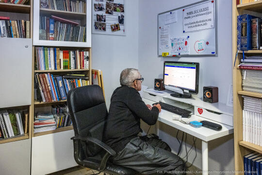 pw_439_009_fot. piotr wojnarowski.jpg-Miszalski, zdjęcia, JCC, Jewish Community Centre, wizyta