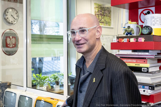 pw_439_017_fot. piotr wojnarowski.jpg-Miszalski, zdjęcia, JCC, Jewish Community Centre, wizyta