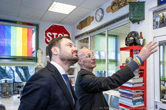 pw_439_020_fot. piotr wojnarowski.jpg-Miszalski, zdjęcia, JCC, Jewish Community Centre, wizyta