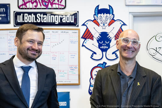 pw_439_023_fot. piotr wojnarowski.jpg-Miszalski, zdjęcia, JCC, Jewish Community Centre, wizyta