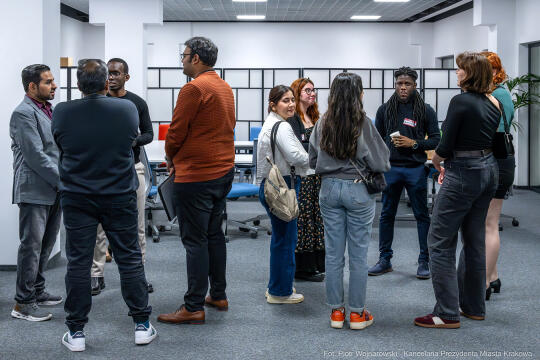 Expats in Business, zdjęcia, spotkanie, Centrum Wielokulturowe, Ewelina Pytel, biznes, Kandaka Dua,