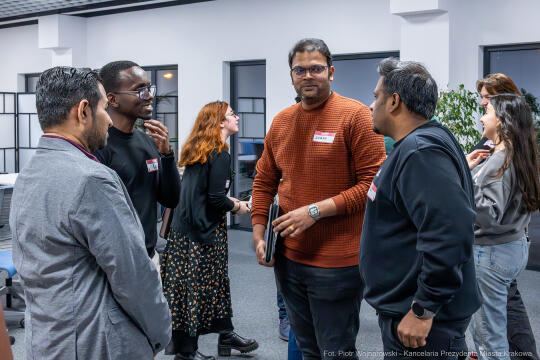 Expats in Business, zdjęcia, spotkanie, Centrum Wielokulturowe, Ewelina Pytel, biznes, Kandaka Dua,