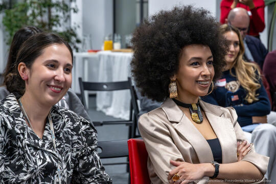 Expats in Business, zdjęcia, spotkanie, Centrum Wielokulturowe, Ewelina Pytel, biznes, Kandaka Dua,