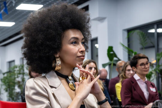 Expats in Business, zdjęcia, spotkanie, Centrum Wielokulturowe, Ewelina Pytel, biznes, Kandaka Dua,