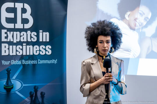 Expats in Business, zdjęcia, spotkanie, Centrum Wielokulturowe, Ewelina Pytel, biznes, Kandaka Dua,