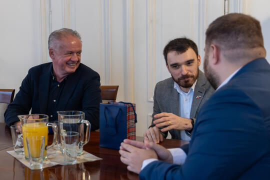 20250401-BSK_9585-Poprawione-Szum.jpg-Spotkanie, Prezydent Sęk