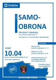 Logo: Darmowy kurs samoobrony dla dzieci i młodzieży