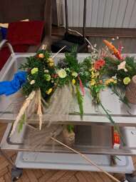 Przygotowania do Niedzieli Palmowej 2025 na Helclów.