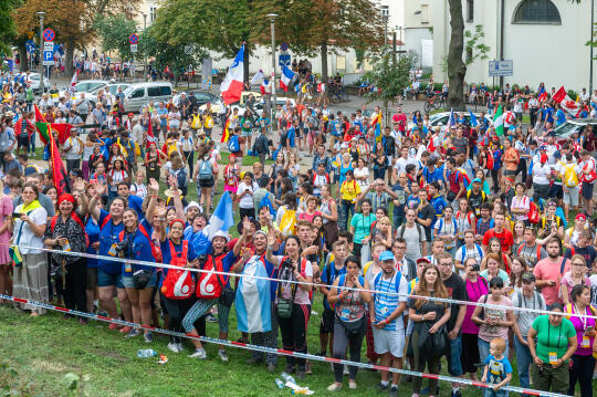 PW_469_011_fot. Piotr Wojnarowski.jpg-papież, Franciszek, wizyta, Kraków, 2016, ŚDM