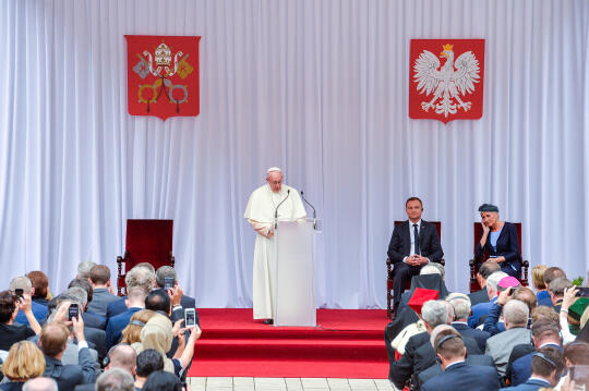 PW_469_018_fot. Piotr Wojnarowski.jpg-papież, Franciszek, wizyta, Kraków, 2016, ŚDM