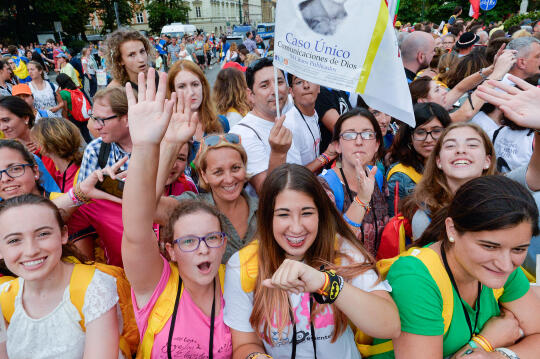 PW_469_029_fot. Piotr Wojnarowski.jpg-papież, Franciszek, wizyta, Kraków, 2016, ŚDM