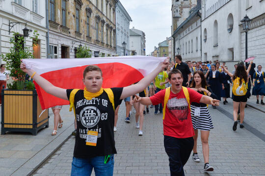 PW_469_031_fot. Piotr Wojnarowski.jpg-papież, Franciszek, wizyta, Kraków, 2016, ŚDM