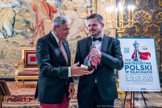 PW_477_065_fot. Piotr Wojnarowski.jpg-Szachy, Wawel, Sęk, Mistrzostwa Polski, otwarcie, wyróżnienia