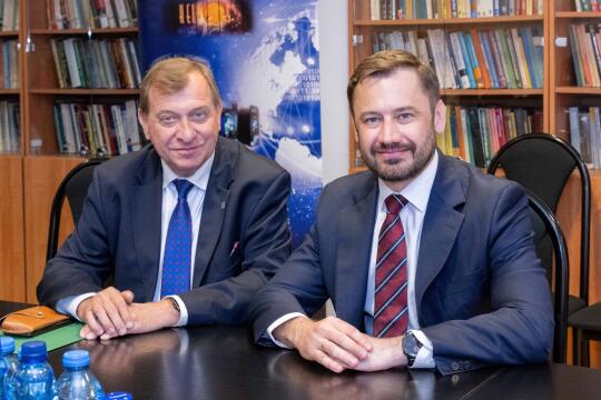 PW_480_002_fot. Piotr Wojnarowski.jpg-Miszalski, Lis, rektor, AGH, UMK, list intencyjny, Cyfronet