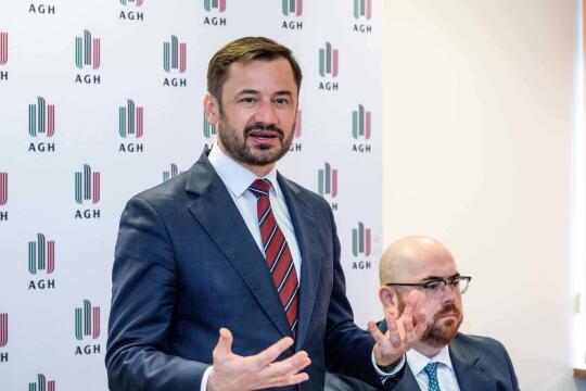 PW_480_012_fot. Piotr Wojnarowski.jpg-Miszalski, Lis, rektor, AGH, UMK, list intencyjny, Cyfronet