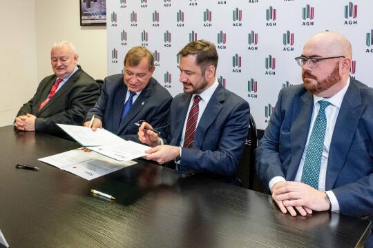 PW_480_015_fot. Piotr Wojnarowski.jpg-Miszalski, Lis, rektor, AGH, UMK, list intencyjny, Cyfronet