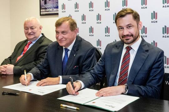 PW_480_016_fot. Piotr Wojnarowski.jpg-Miszalski, Lis, rektor, AGH, UMK, list intencyjny, Cyfronet