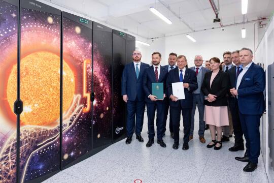 PW_480_018_fot. Piotr Wojnarowski.jpg-Miszalski, Lis, rektor, AGH, UMK, list intencyjny, Cyfronet