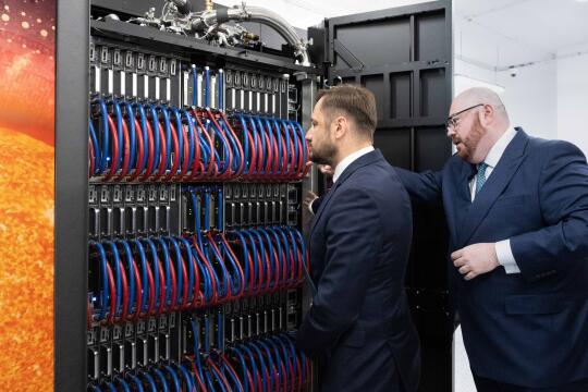 PW_480_024_fot. Piotr Wojnarowski.jpg-Miszalski, Lis, rektor, AGH, UMK, list intencyjny, Cyfronet