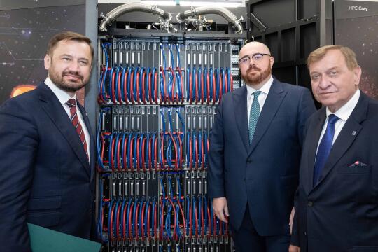 PW_480_026_fot. Piotr Wojnarowski.jpg-Miszalski, Lis, rektor, AGH, UMK, list intencyjny, Cyfronet