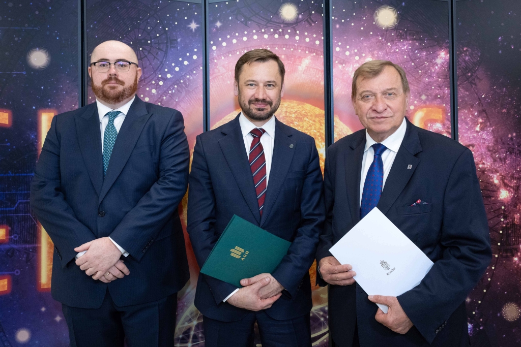 PW_480_027_fot. Piotr Wojnarowski.jpg-Miszalski, Lis, rektor, AGH, UMK, list intencyjny, Cyfronet  Autor: P. Wojnarowski