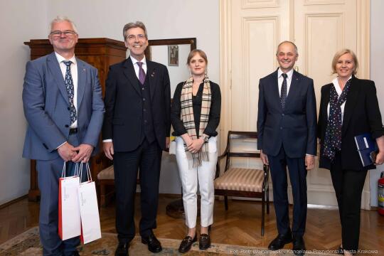 PW_481_003_fot. Piotr Wojnarowski.jpg-Miszalski, Stadler, ambasador, Austria, wizyta