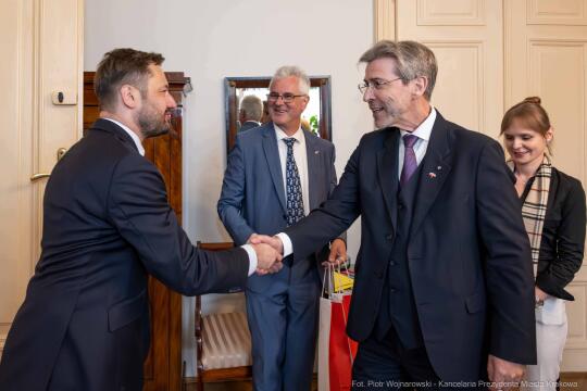 PW_481_004_fot. Piotr Wojnarowski.jpg-Miszalski, Stadler, ambasador, Austria, wizyta