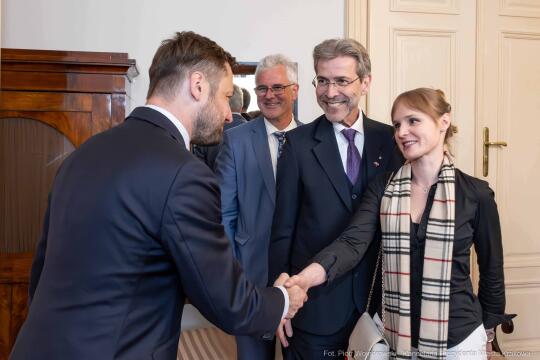 PW_481_005_fot. Piotr Wojnarowski.jpg-Miszalski, Stadler, ambasador, Austria, wizyta