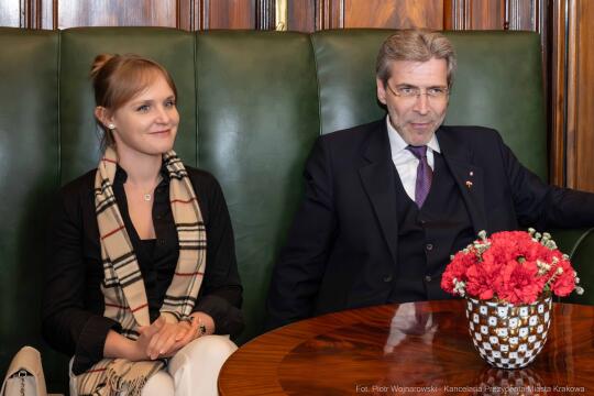 PW_481_007_fot. Piotr Wojnarowski.jpg-Miszalski, Stadler, ambasador, Austria, wizyta