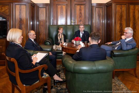 PW_481_012_fot. Piotr Wojnarowski.jpg-Miszalski, Stadler, ambasador, Austria, wizyta