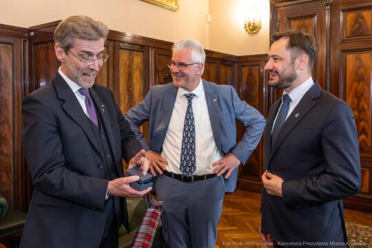 PW_481_014_fot. Piotr Wojnarowski.jpg-Miszalski, Stadler, ambasador, Austria, wizyta