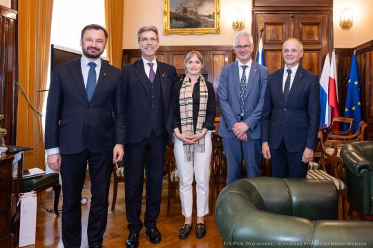 PW_481_016_fot. Piotr Wojnarowski.jpg-Miszalski, Stadler, ambasador, Austria, wizyta