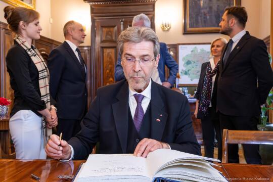 PW_481_019_fot. Piotr Wojnarowski.jpg-Miszalski, Stadler, ambasador, Austria, wizyta