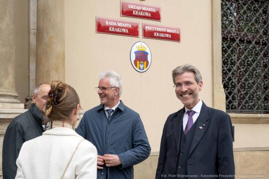 PW_481_021_fot. Piotr Wojnarowski.jpg-Miszalski, Stadler, ambasador, Austria, wizyta