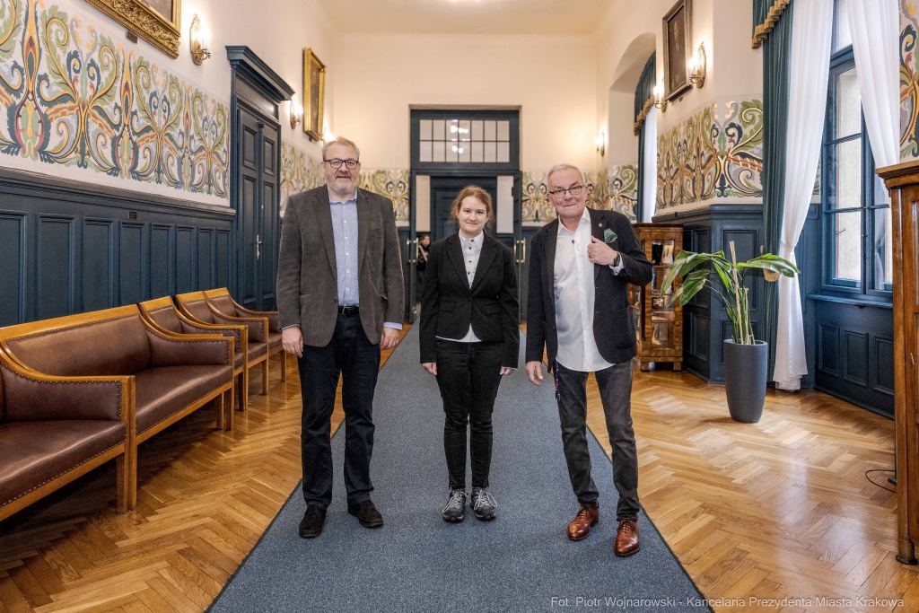 PW_486_000_fot. Piotr Wojnarowski.jpg-Maiszalski, Magdalena Pudełko, spotkanie, matematyka, zdjęcia  Autor: P. Wojnarowski