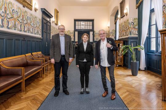 PW_486_000_fot. Piotr Wojnarowski.jpg-Maiszalski, Magdalena Pudełko, spotkanie, matematyka, zdjęcia