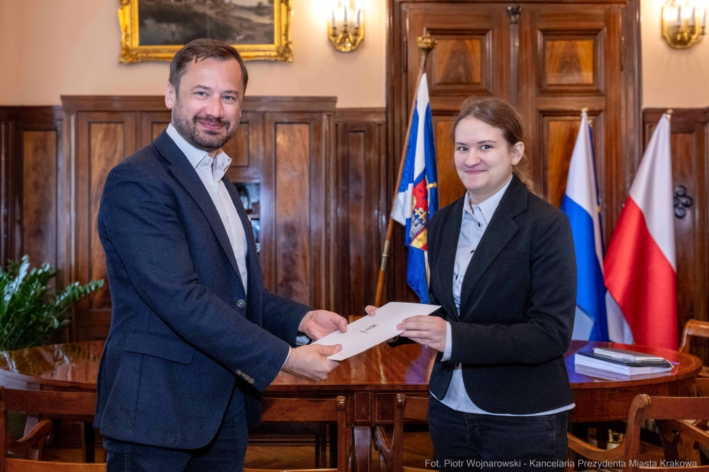 PW_486_003_fot. Piotr Wojnarowski.jpg-Maiszalski, Magdalena Pudełko, spotkanie, matematyka, zdjęcia  Autor: P. Wojnarowski