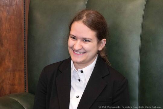 PW_486_006_fot. Piotr Wojnarowski.jpg-Maiszalski, Magdalena Pudełko, spotkanie, matematyka, zdjęcia