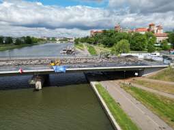 DJI_0123.jpg-Prace na moście Grunwaldzkim