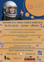 Logo: Kosmiczna Misja: Dzień Dziecka!