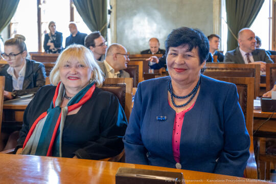 Miszalski, Bezpieczny Kraków, nagrody, policja, straż miejska, straż pożarna, wręczenie, zdjęc